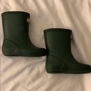 Hunter toddler rain boots - Green